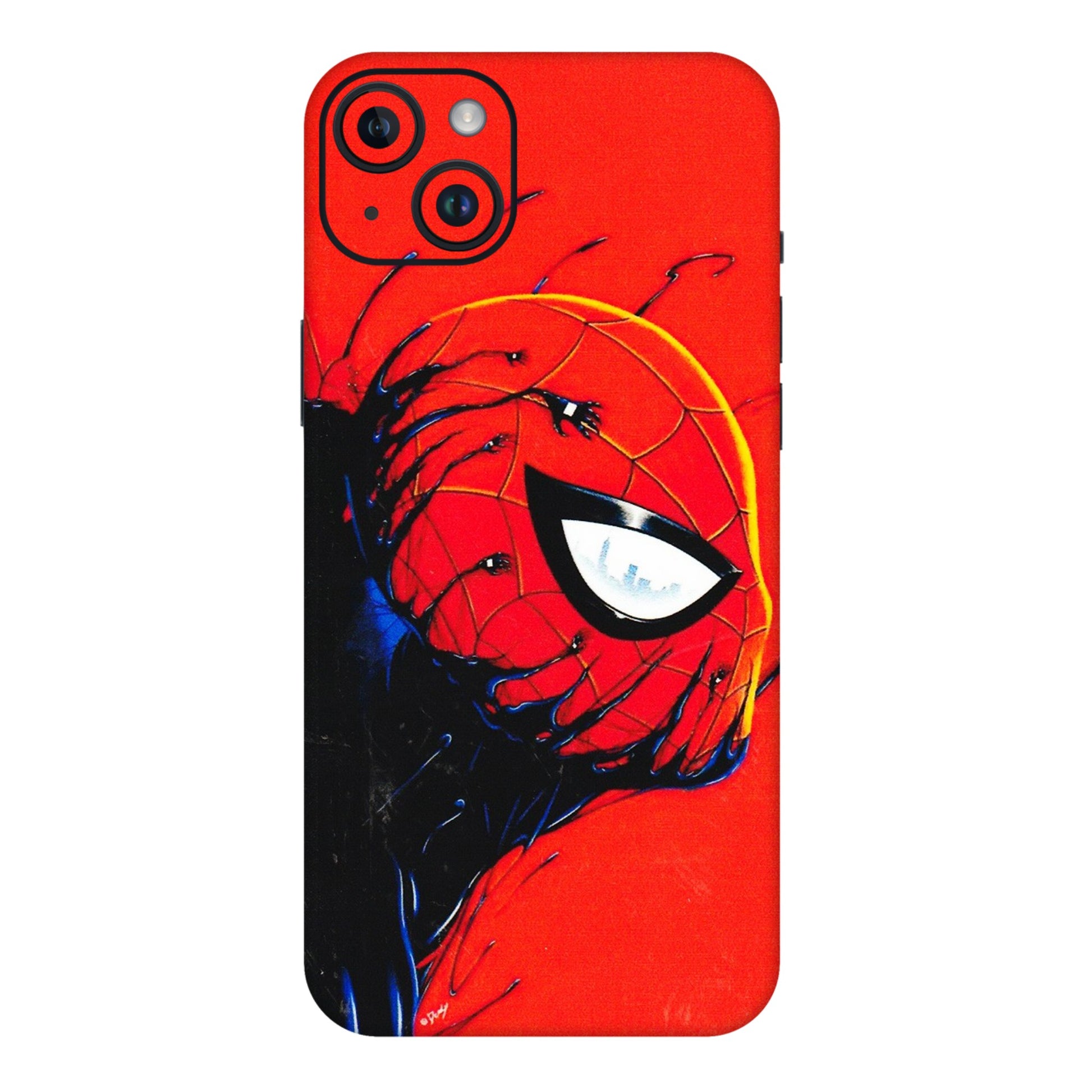 Apple iPhone Skins (All Models) - Spiderman Face Venom - 3D Embossed Finish (L-165) iPhone 14 Plus