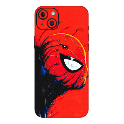 Apple iPhone Skins (All Models) - Spiderman Face Venom - 3D Embossed Finish (L-165) iPhone 14 Plus