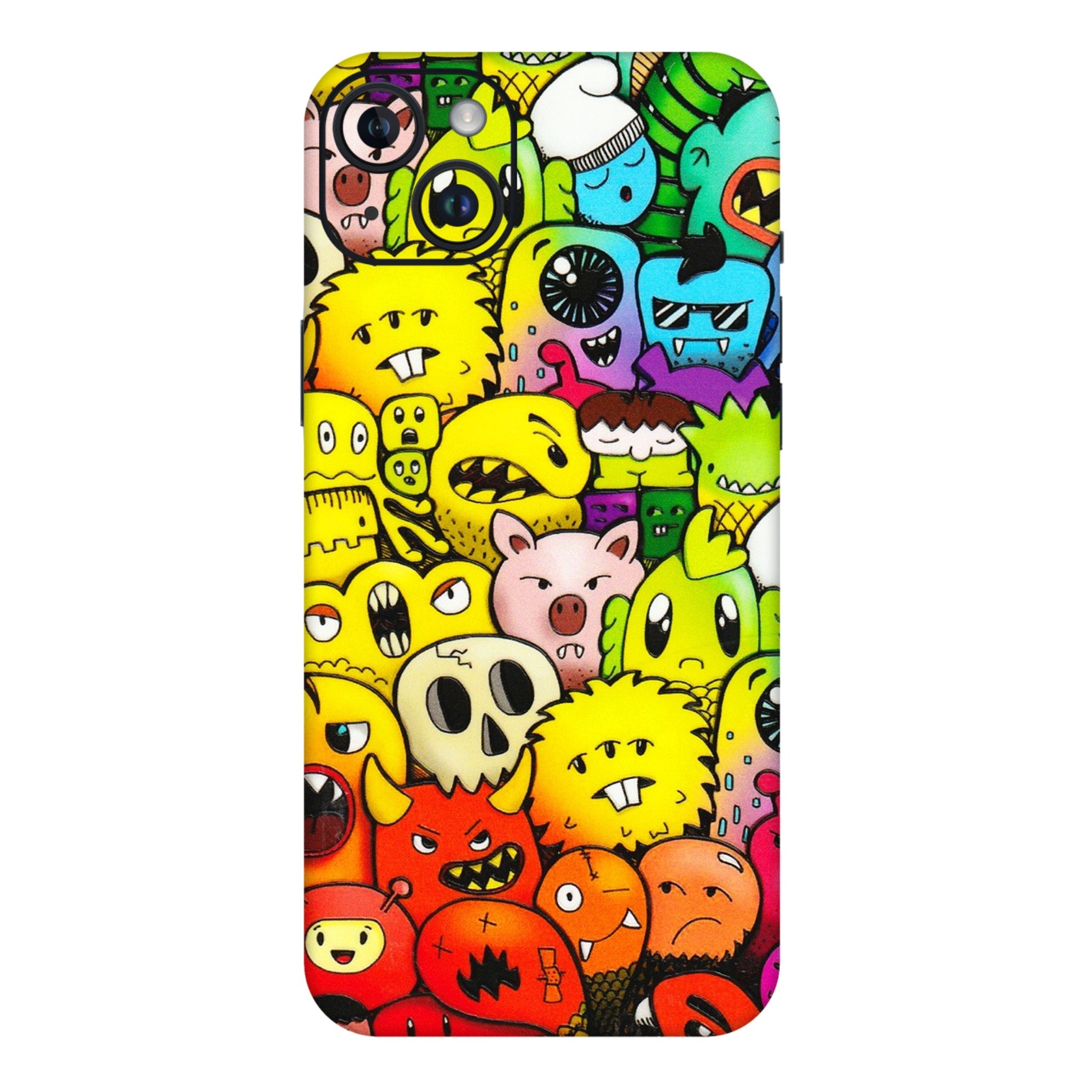 Apple iPhone Skins (All Models) - Angry Funkies - 3D Embossed Finish (L-169) iPhone 14 Plus