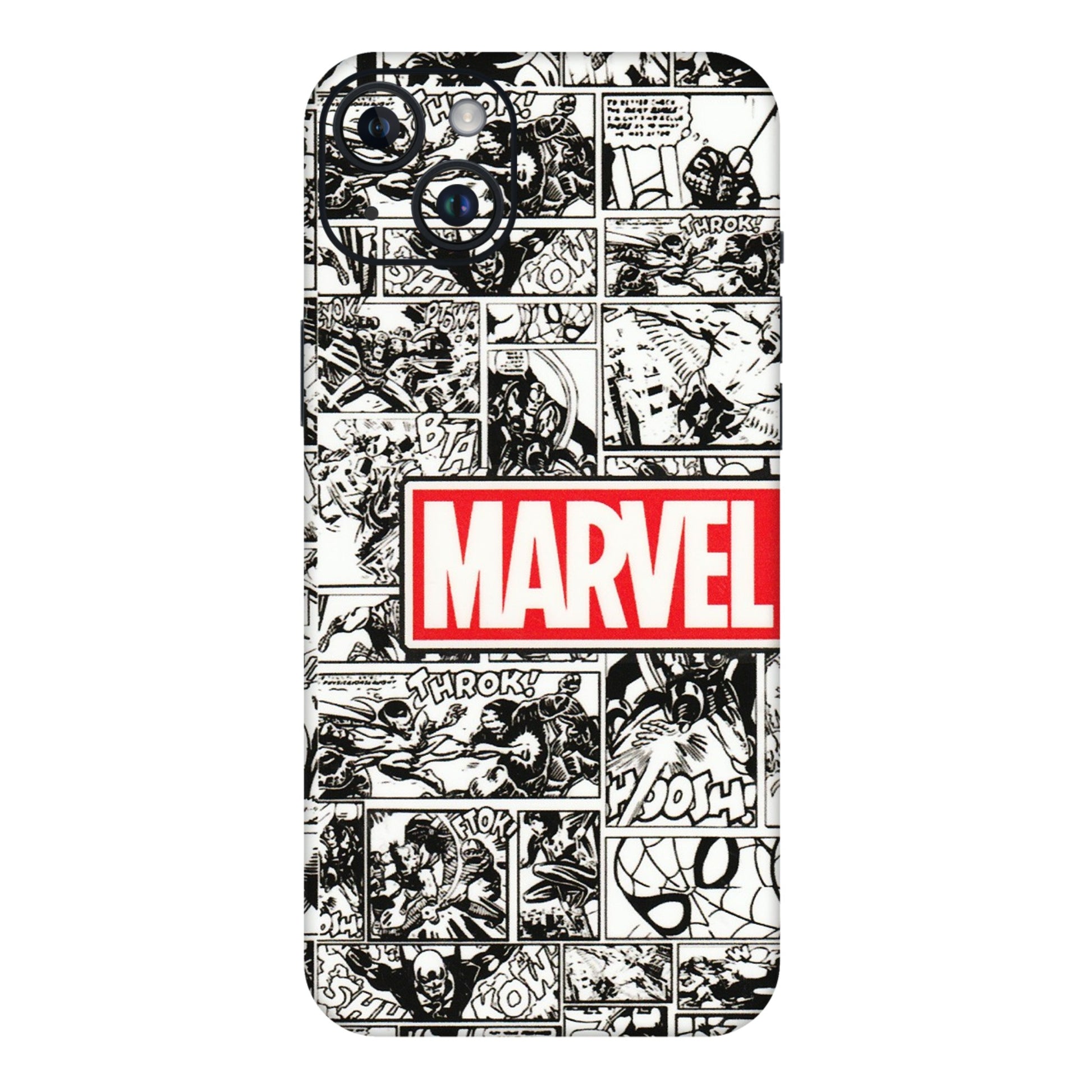 Apple iPhone Skins (All Models) - Marvel Comic - 3D Embossed Finish (L-171) iPhone 14 Plus