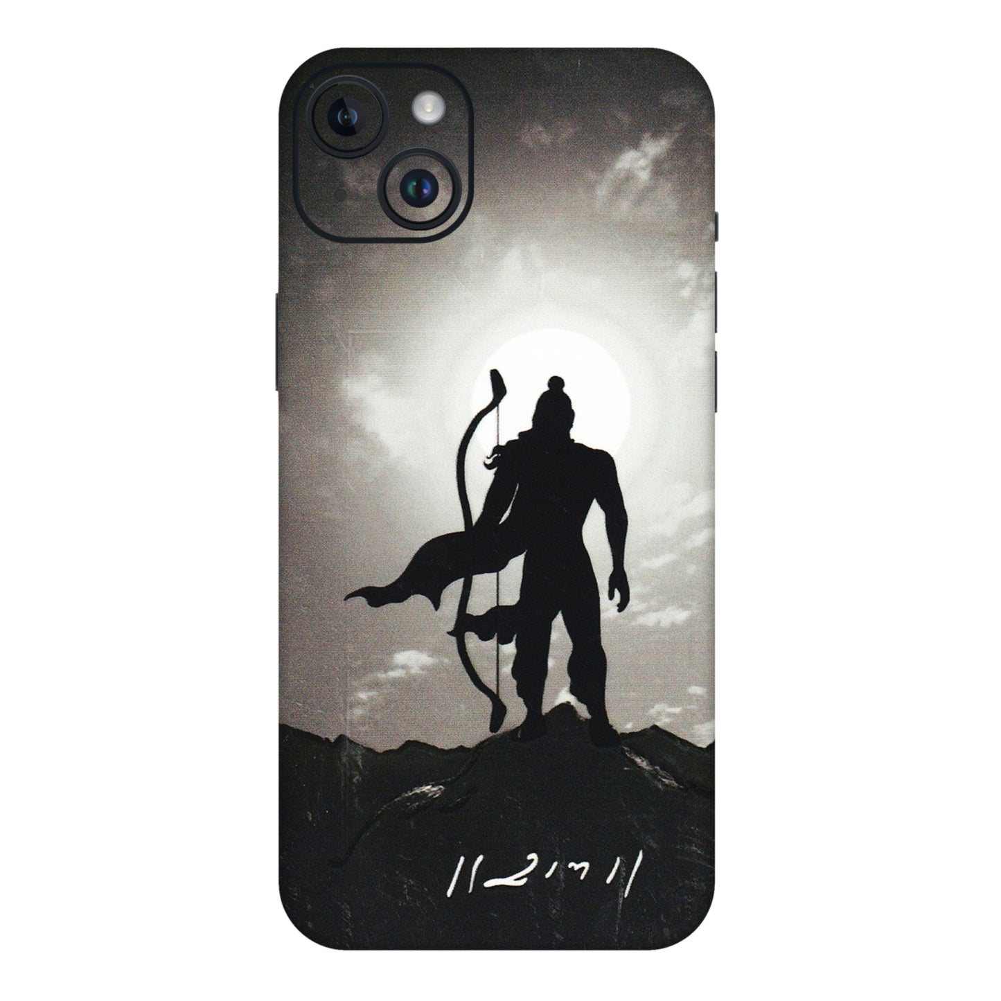 Apple iPhone Skins (All Models) - Jai Siya Ram - 3D Embossed Finish (L-200) iPhone 14 Plus
