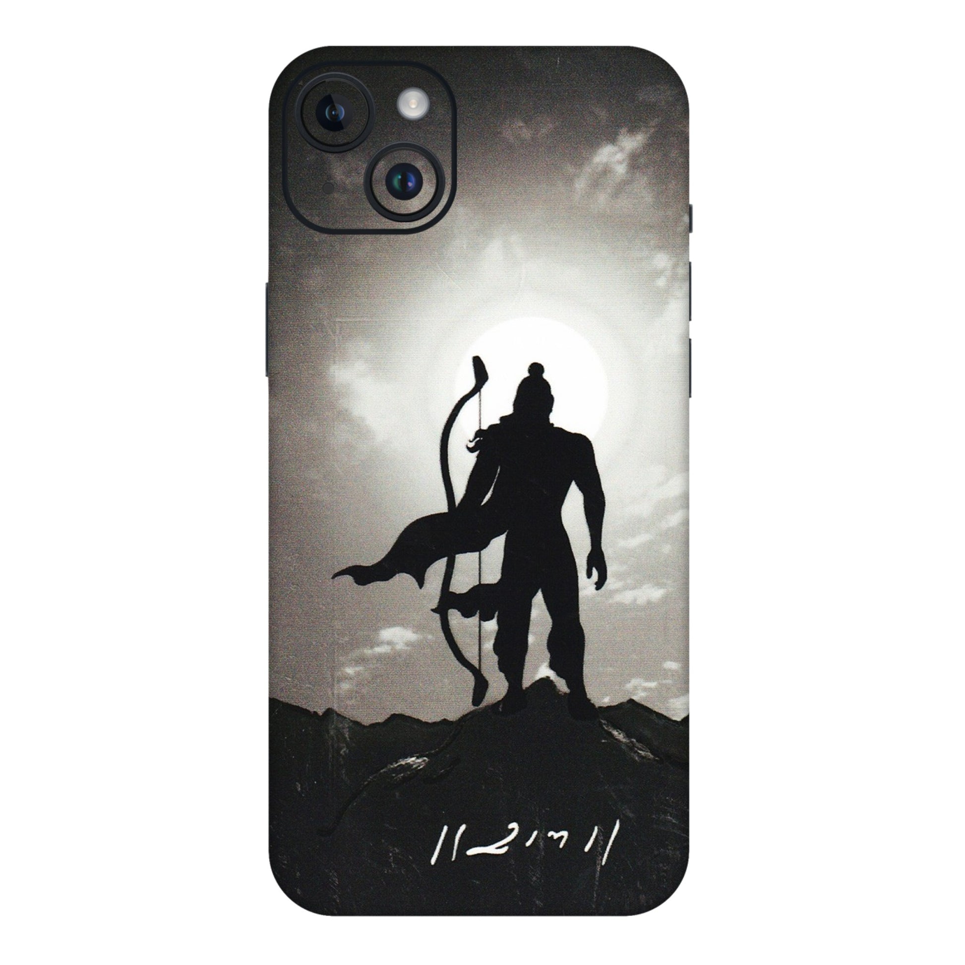 Apple iPhone Skins (All Models) - Jai Siya Ram - 3D Embossed Finish (L-200) iPhone 14 Plus