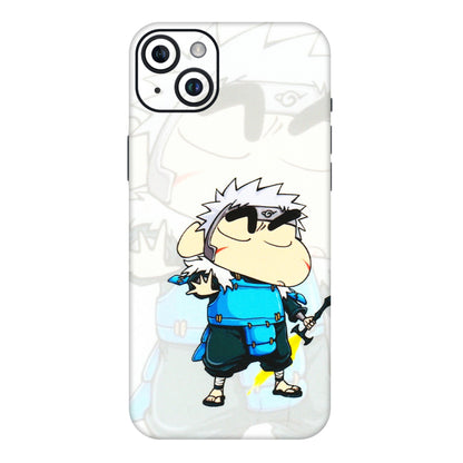 Apple iPhone Skins (All Models) - Angry Young Shinchan - 3D Embossed Finish (L-226) iPhone 14 Plus