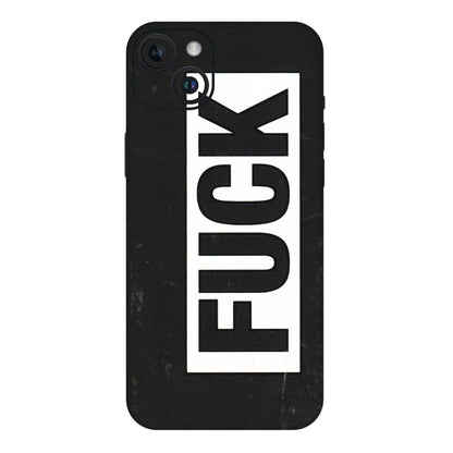 Apple iPhone Skins (All Models) - The F Word - 3D Embossed Finish (L-255) iPhone 14 Plus