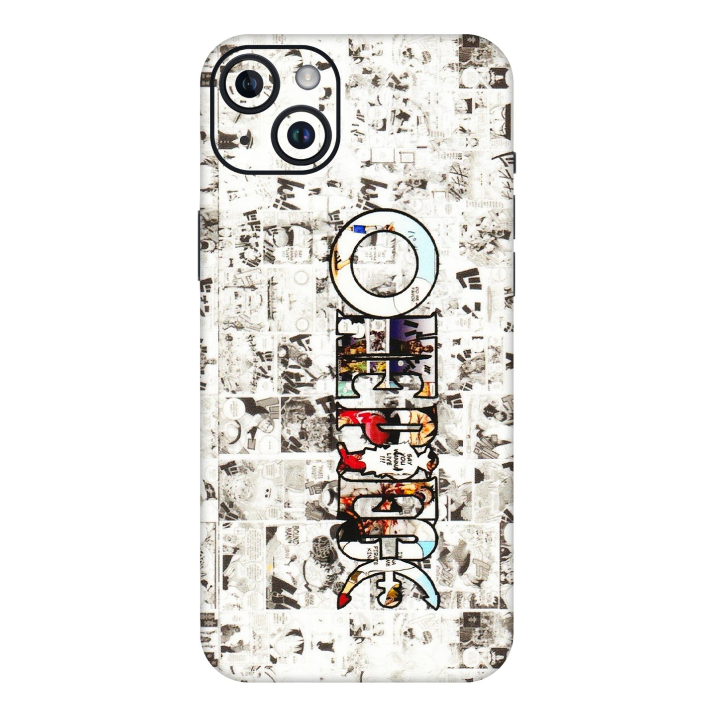 Apple iPhone Skins (All Models) - One Piece Manga - 3D Embossed Finish (L-26) iPhone 14 Plus