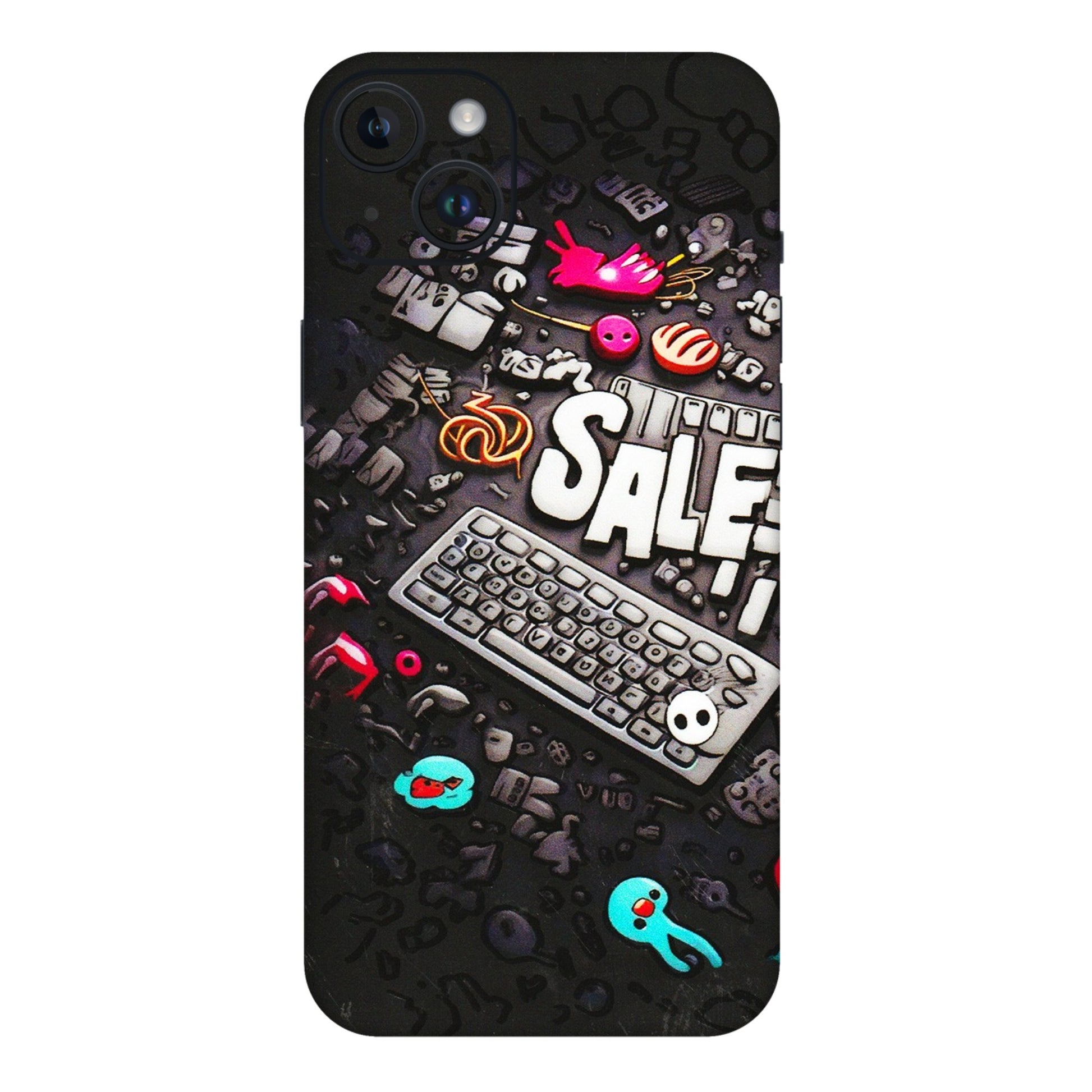 Apple iPhone Skins (All Models) - Gadgets Sale - 3D Embossed Finish (L-50) iPhone 14 Plus