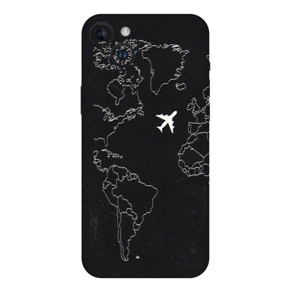 Apple iPhone Skins (All Models) - Never Ending Travel - 3D Embossed Finish (L-79) iPhone 14 Plus