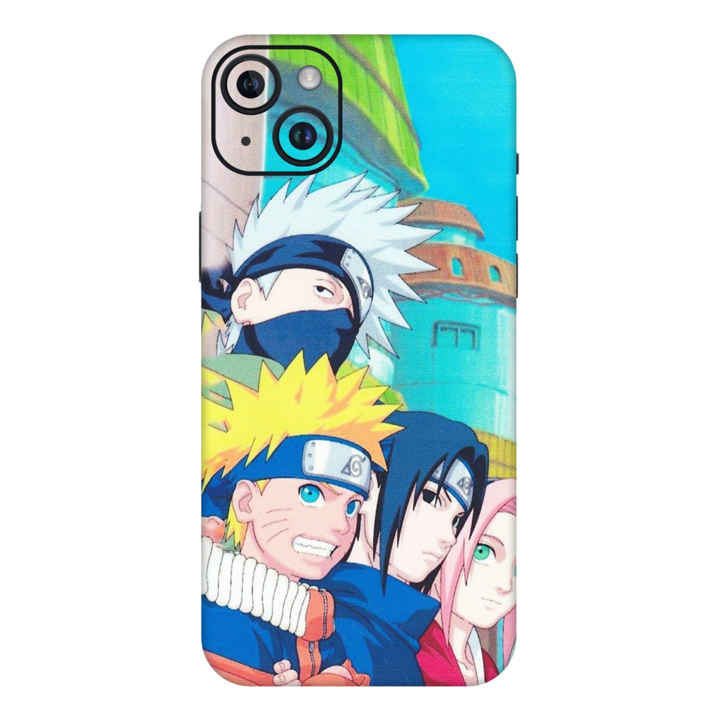Apple iPhone Skins (All Models) - Team Minato And Kakashi - Matte Finish (M-101) iPhone 14 Plus