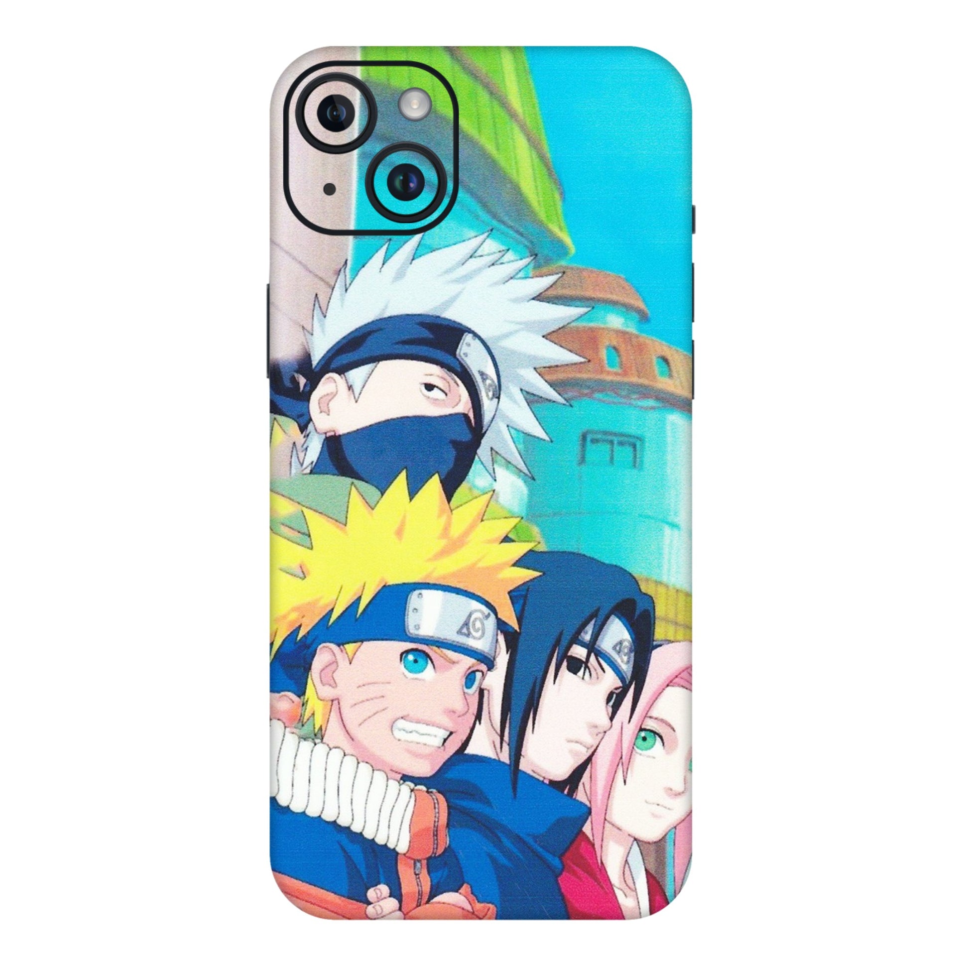 Apple iPhone Skins (All Models) - Team Minato And Kakashi - Matte Finish (M-101) iPhone 14 Plus