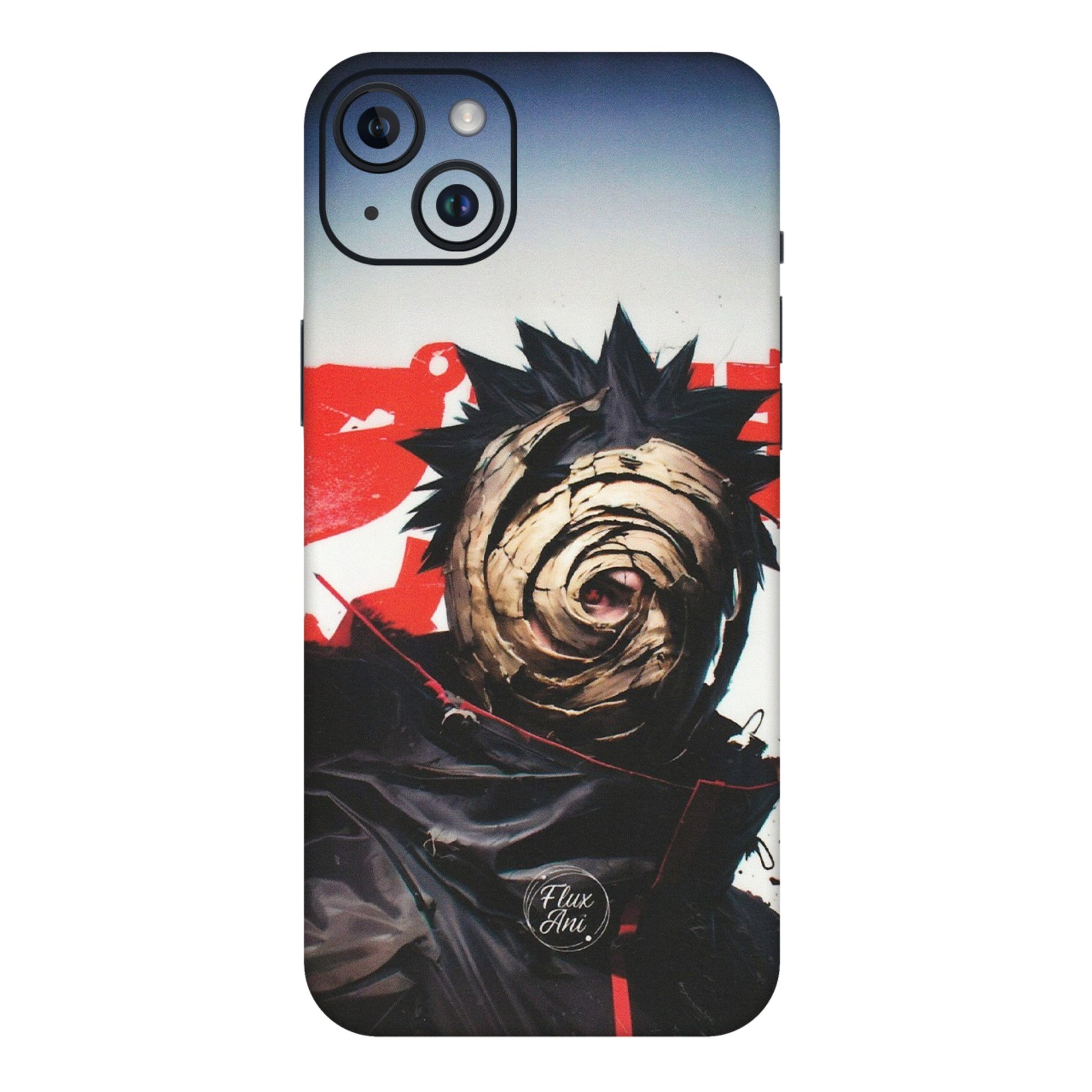 Apple iPhone Skins (All Models) - Obito Uchiha Cool Anime - Matte Finish (M-134) iPhone 14 Plus