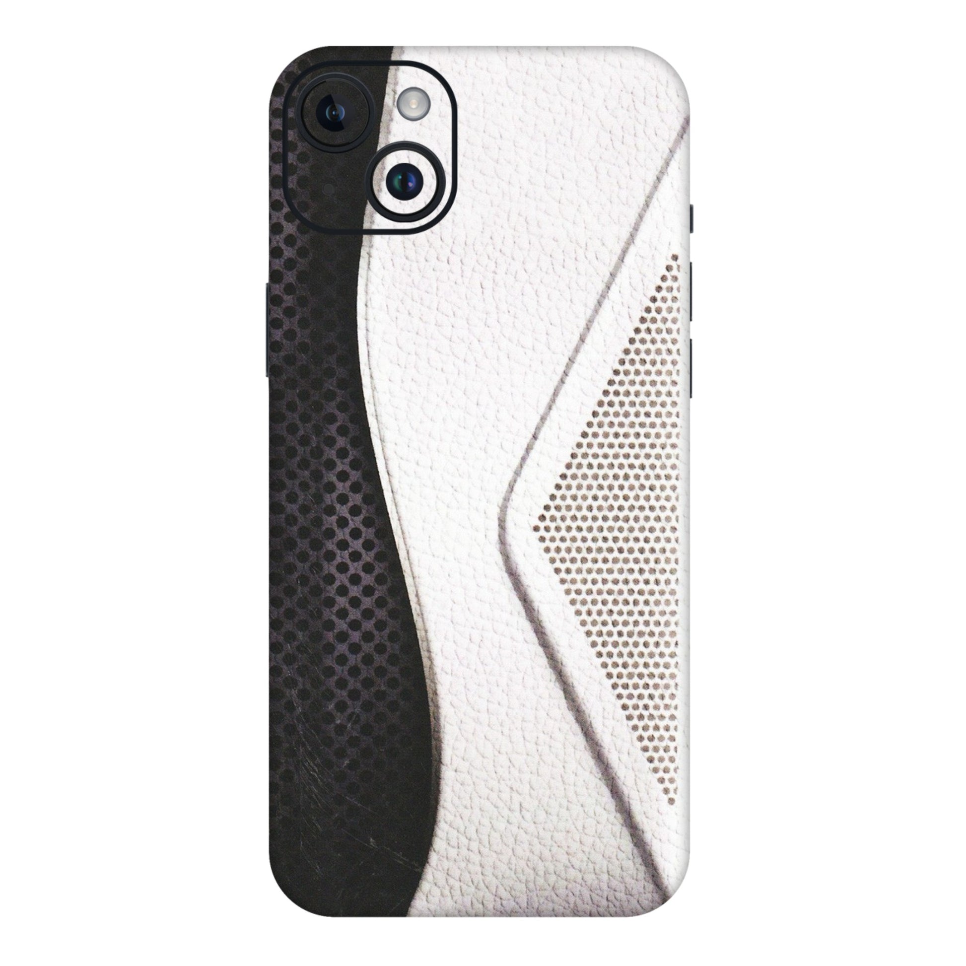 Apple iPhone Skins (All Models) - Black And White Iconic Convoy - Matte Finish (M-149) iPhone 14 Plus
