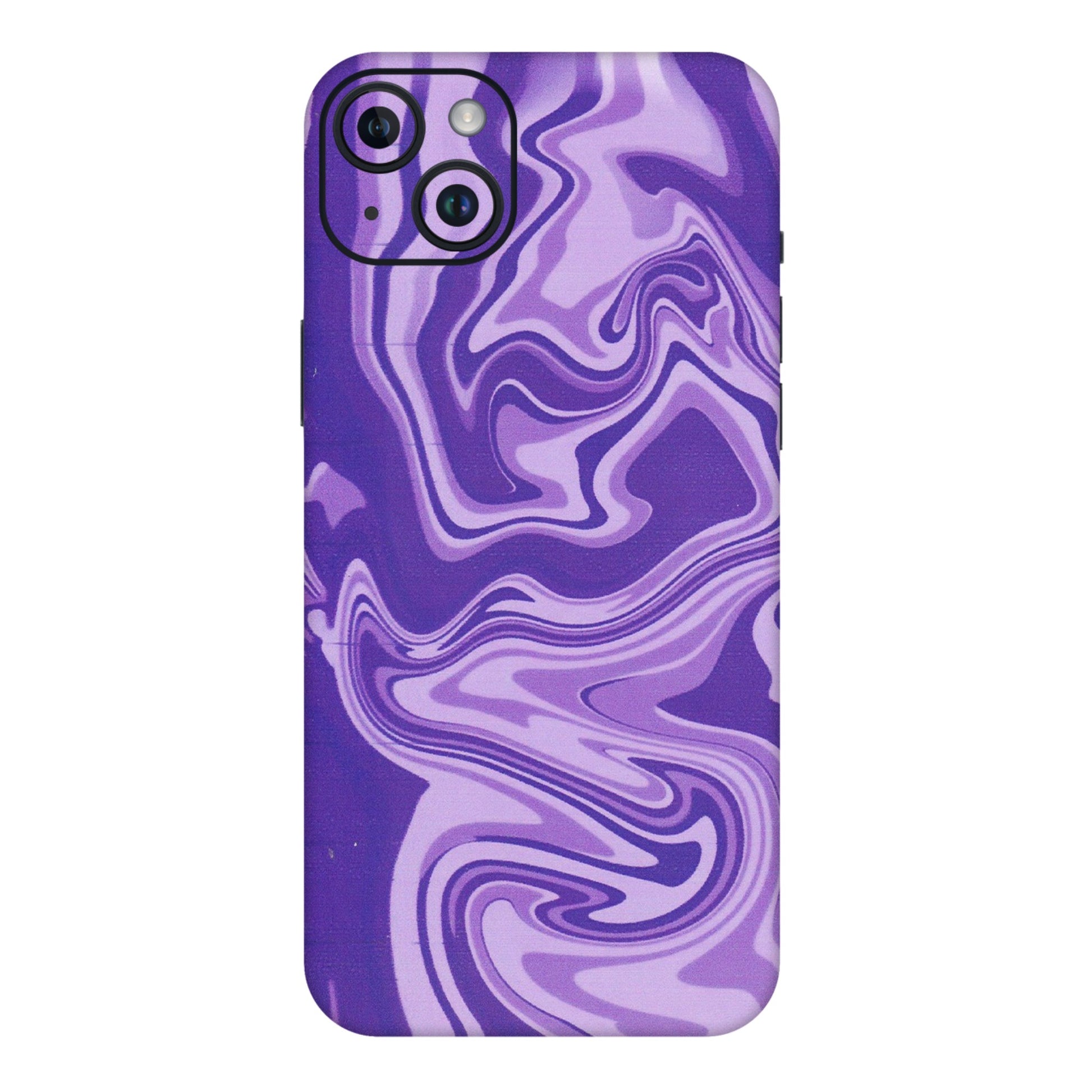Apple iPhone Skins (All Models) - Hazy Purple Nights - Matte Finish (M-14) iPhone 14 Plus