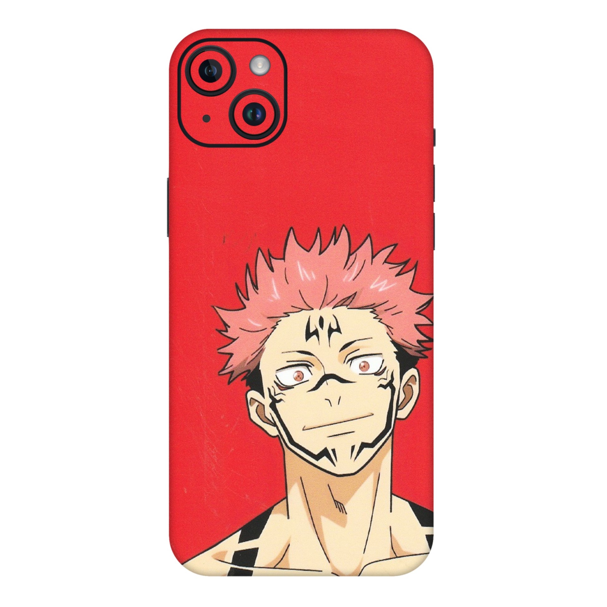 Apple iPhone Skins (All Models) - Ryomen Sukuna Fun Anime - Matte Finish (M-153) iPhone 14 Plus
