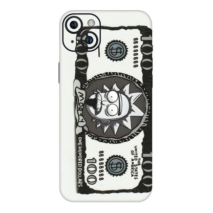 Apple iPhone Skins (All Models) - Rick And Morty Hundred Dollar Anime - Matte Finish (M-161) iPhone 14 Plus