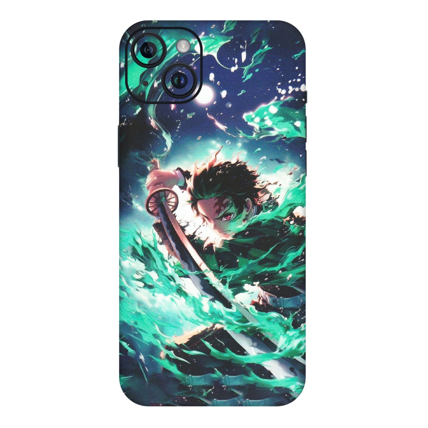 Apple iPhone Skins (All Models) - Sword Fighter Anime - Matte Finish (M-29) iPhone 14 Plus