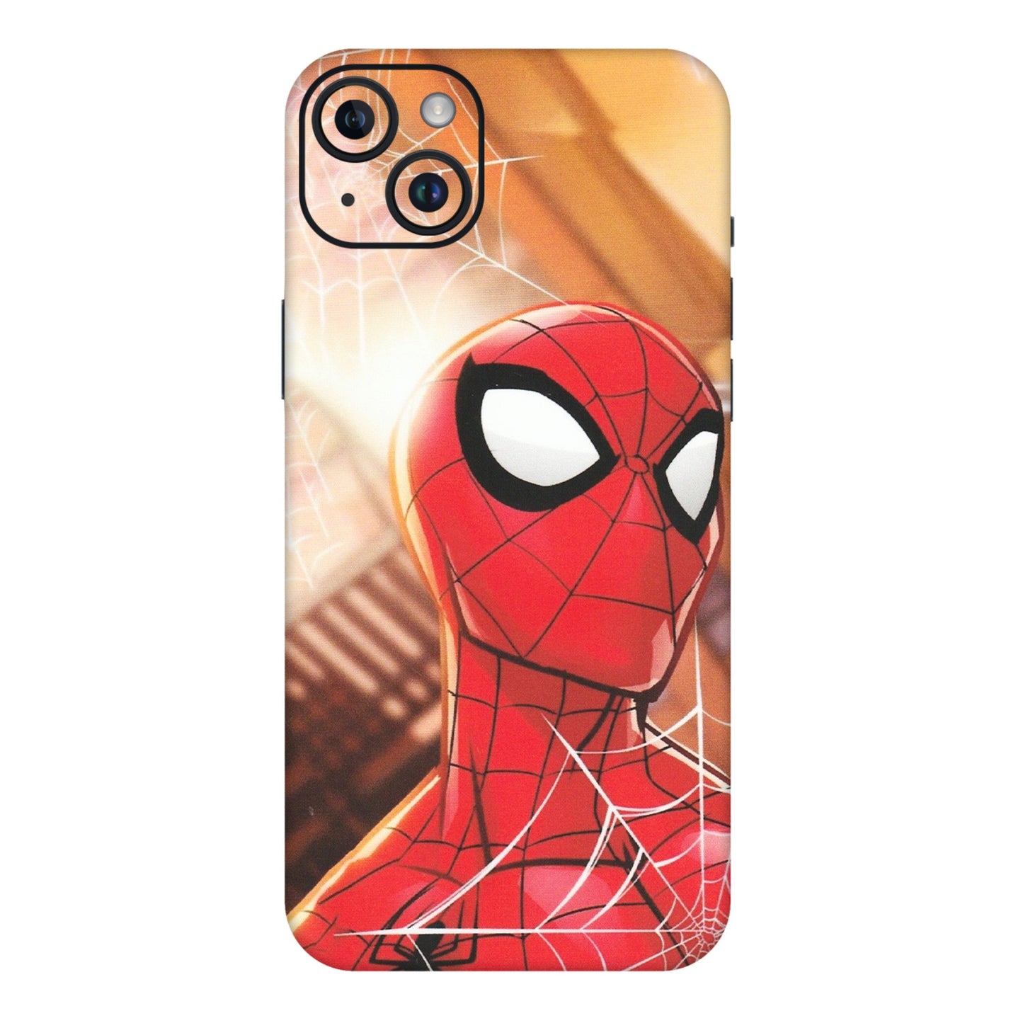 Apple iPhone Skins (All Models) - Spiderman Face New - Matte Finish (M-41) iPhone 14 Plus