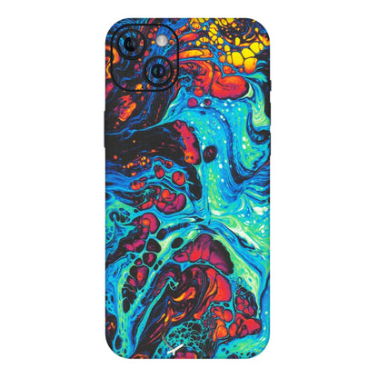 Apple iPhone Skins (All Models) - Majestic Galactic Marbel - Matte Finish (M-85) iPhone 14 Plus