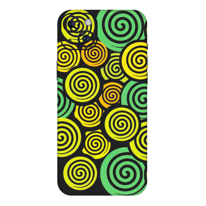 Apple iPhone Skins (All Models) - Crazy Spiral - Matte Finish (M-91) iPhone 14 Plus