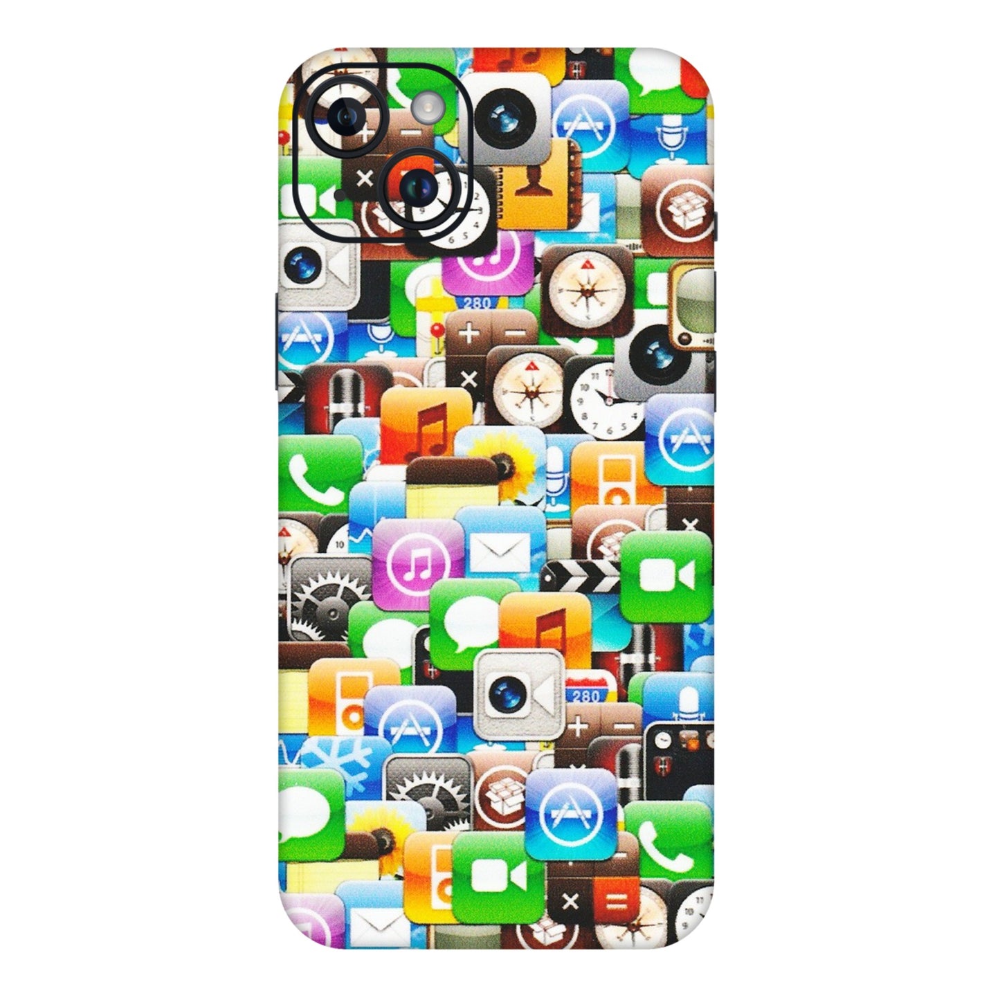 Apple iPhone Skins (All Models) - All Apple Icons - Matte Finish (M-93) iPhone 14 Plus