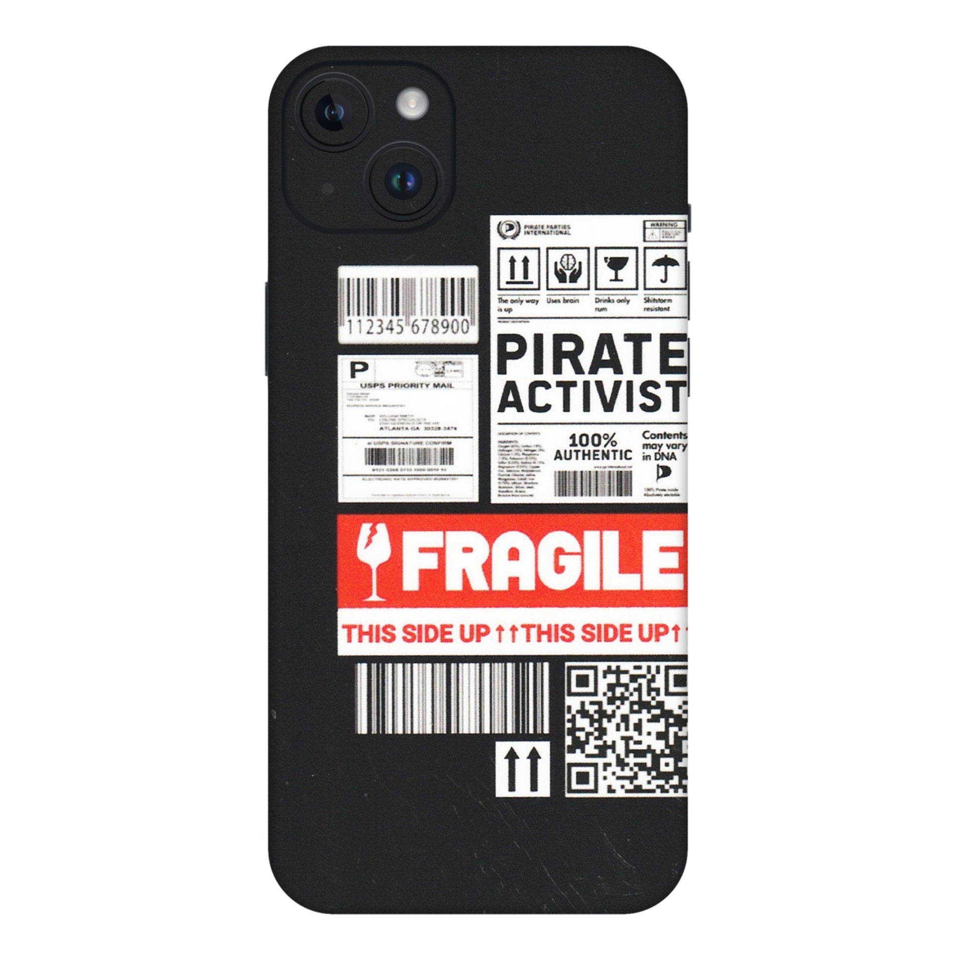 Apple iPhone Skins (All Models) - Handle With Care - Matte Finish (M-99) iPhone 14 Plus