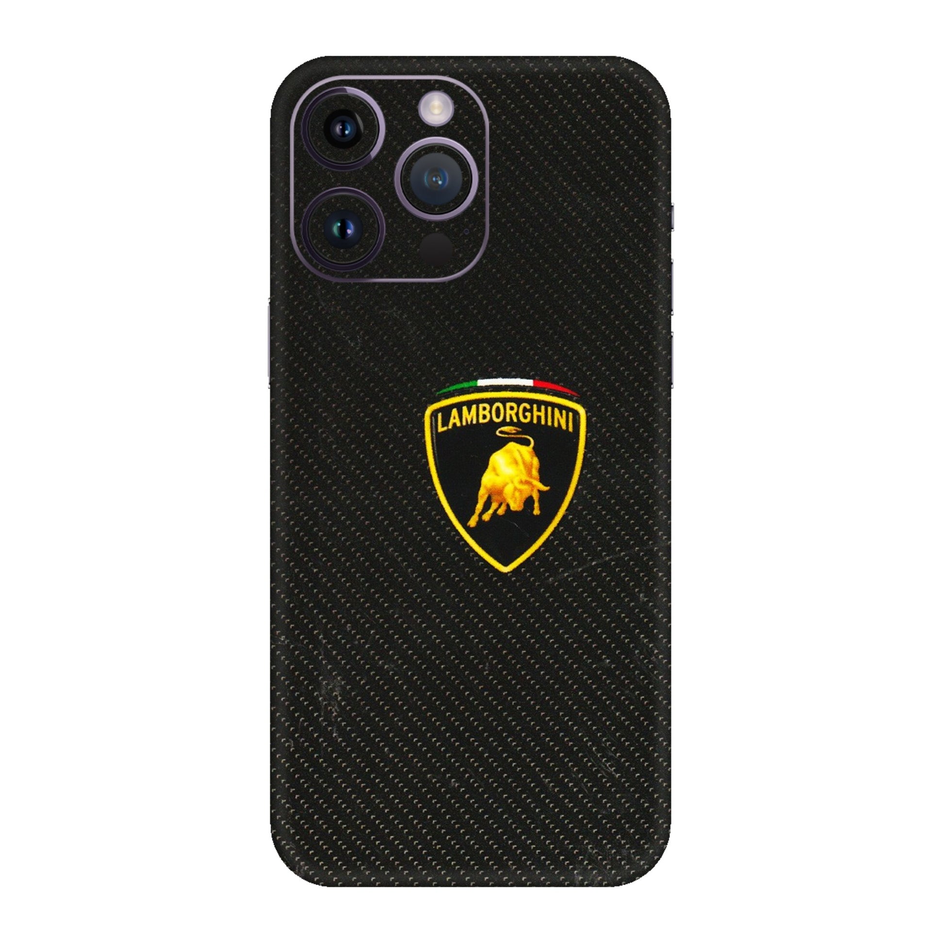Apple iPhone Skins (All Models) - Dotted Lambo - 3D Embossed Finish (L-105) iPhone 14 Pro