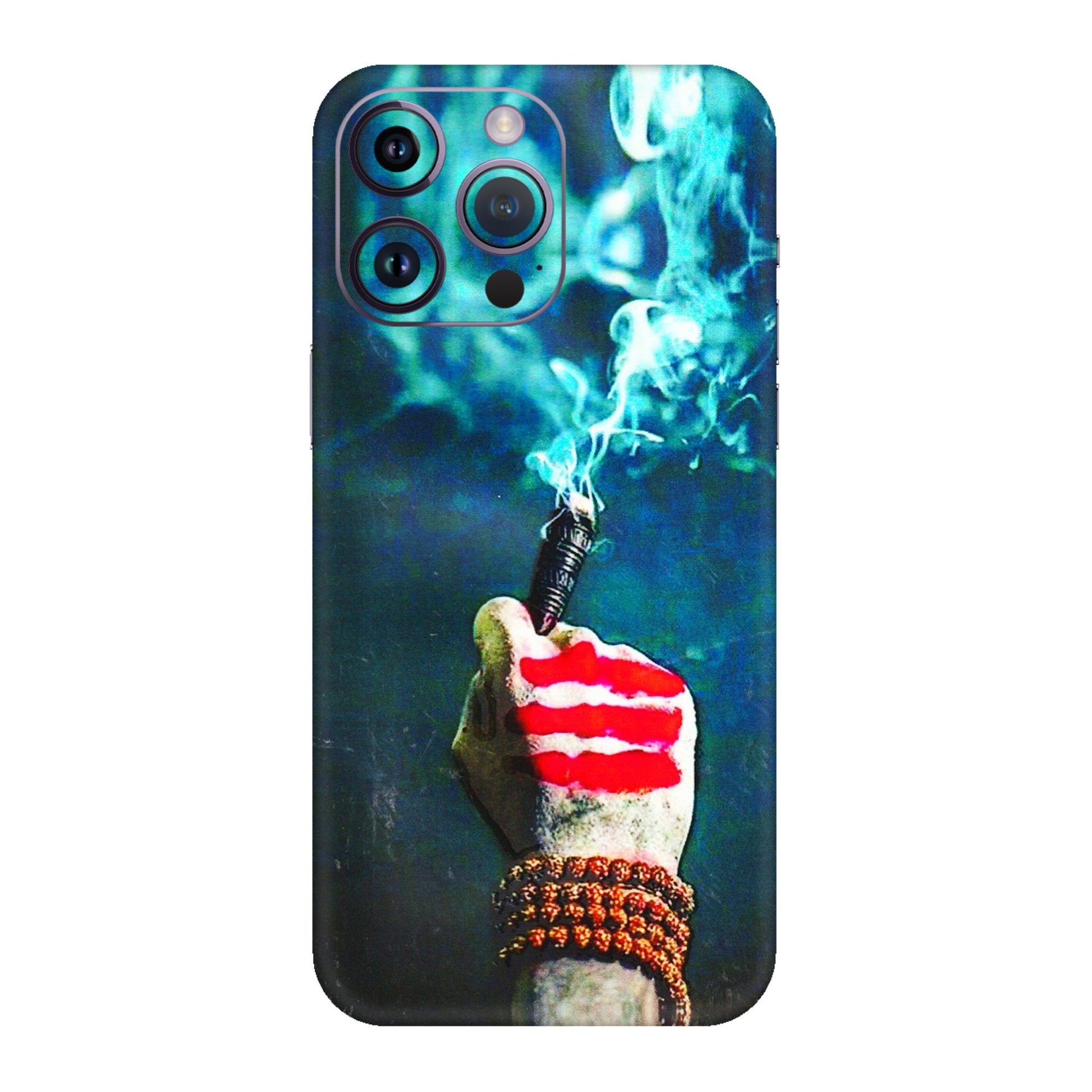 Apple iPhone Skins (All Models) - Mahadev Bhakt - 3D Embossed Finish (L-146) iPhone 14 Pro