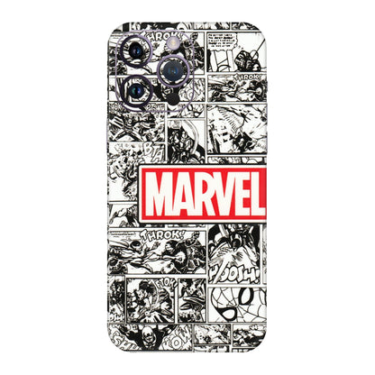 Apple iPhone Skins (All Models) - Marvel Comic - 3D Embossed Finish (L-171) iPhone 14 Pro