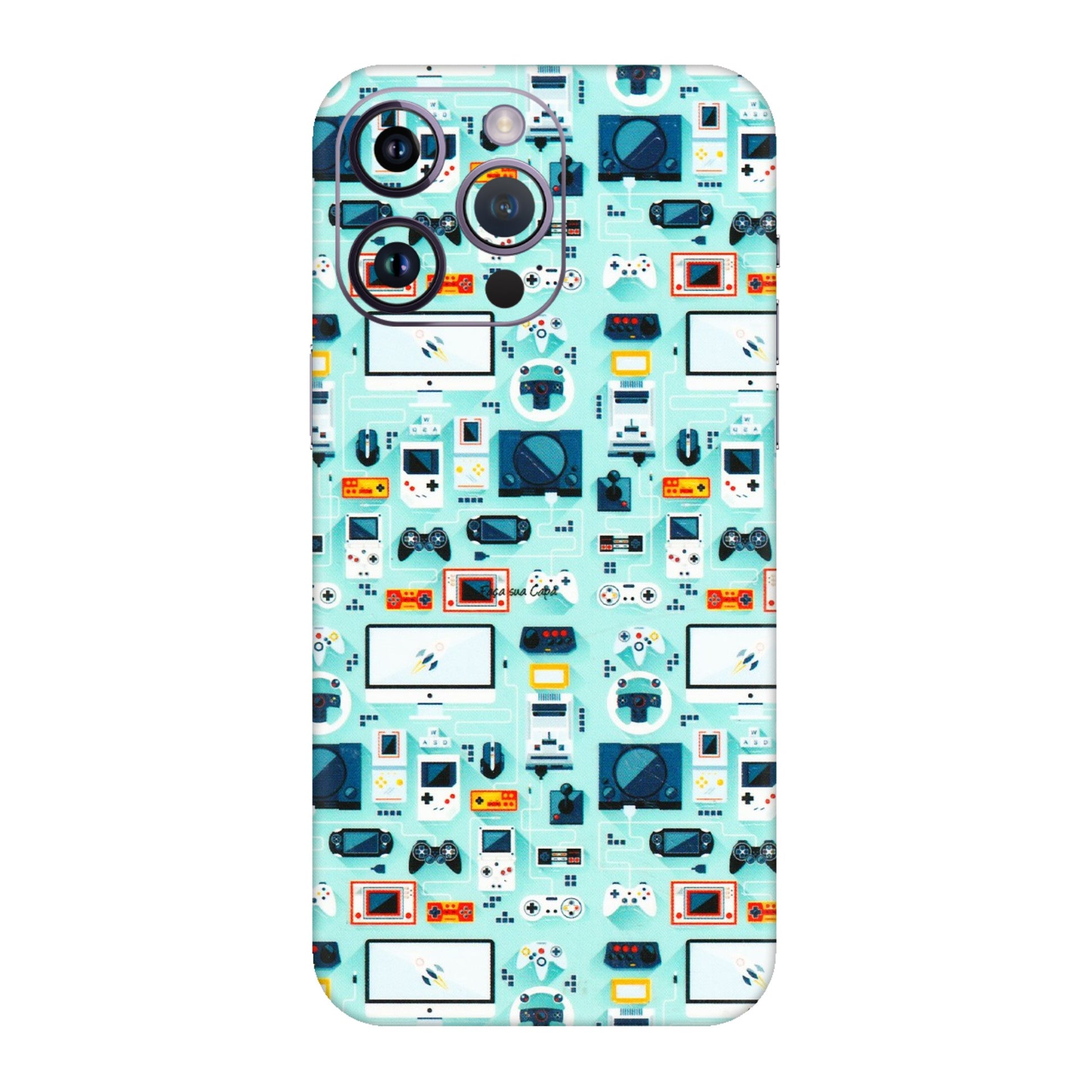 Apple iPhone Skins (All Models) - Gadgets Doodle - 3D Embossed Finish (L-184) iPhone 14 Pro