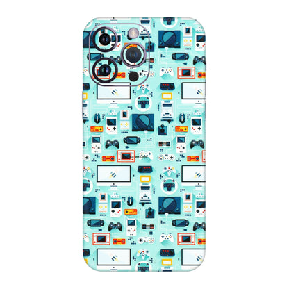 Apple iPhone Skins (All Models) - Gadgets Doodle - 3D Embossed Finish (L-184) iPhone 14 Pro