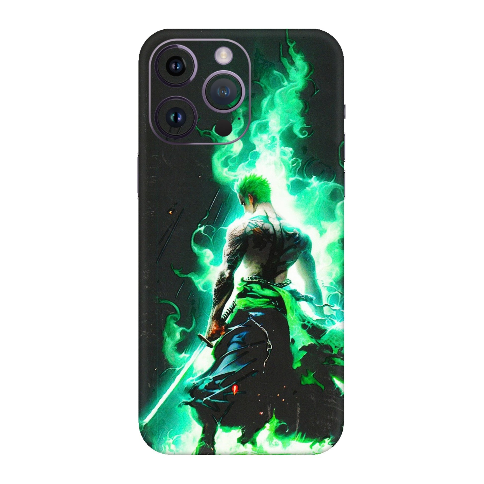 Apple iPhone Skins (All Models) - Zoro Sword - 3D Embossed Finish (L-241) iPhone 14 Pro