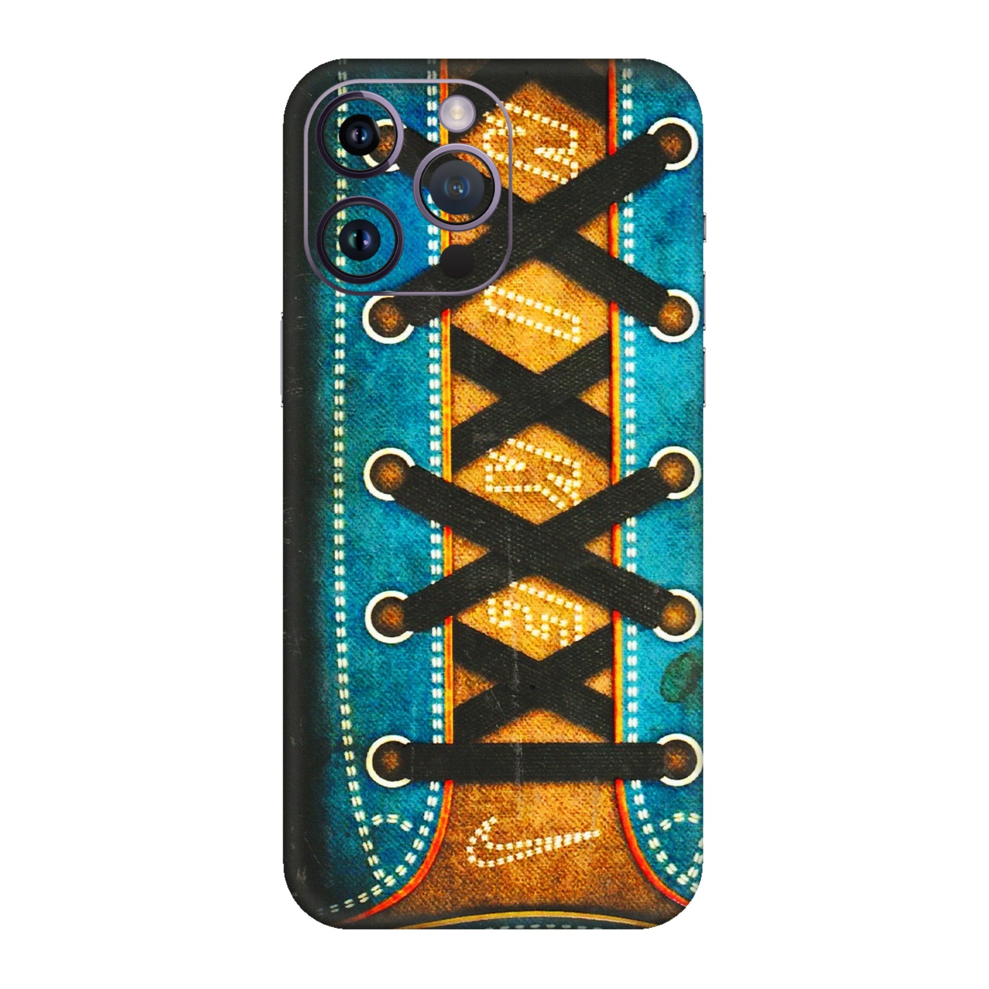Apple iPhone Skins (All Models) - Sneakers Lover Nike - 3D Embossed Finish (L-262) iPhone 14 Pro