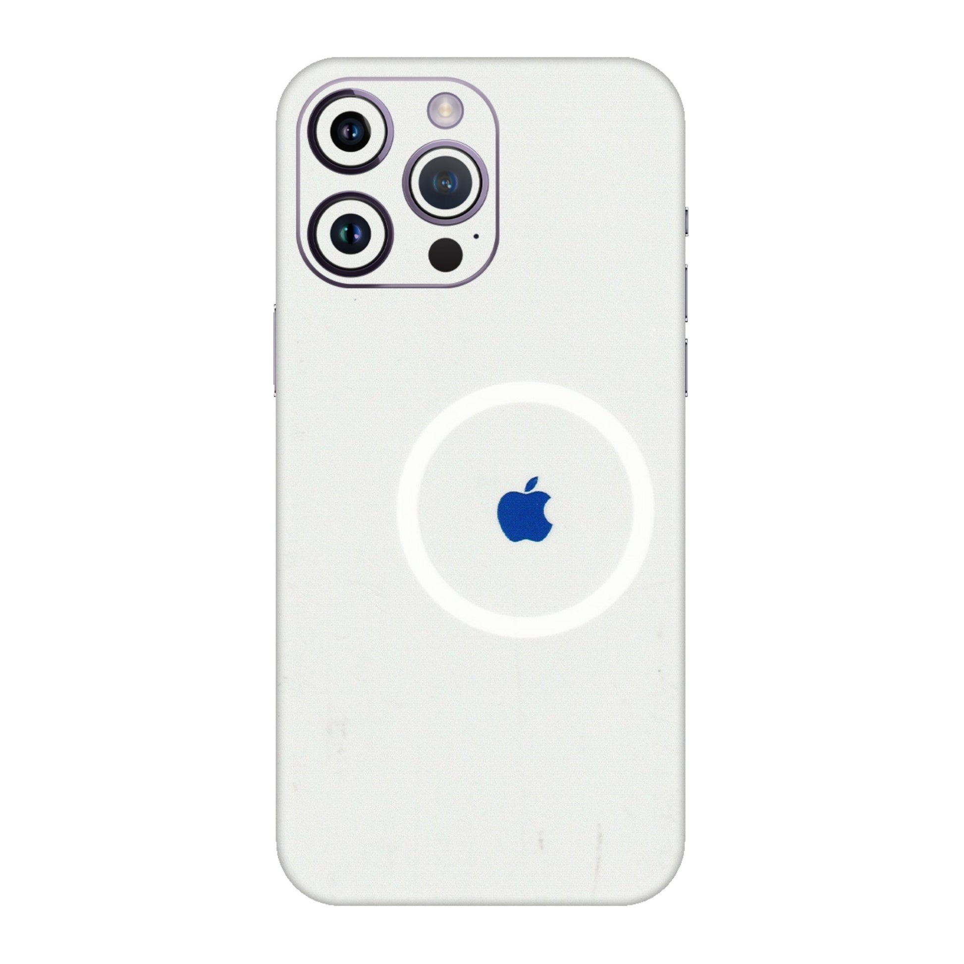Apple iPhone Skins (All Models) - iPhone Magsafe Logo - 3D Embossed Finish (L-320) iPhone 14 Pro