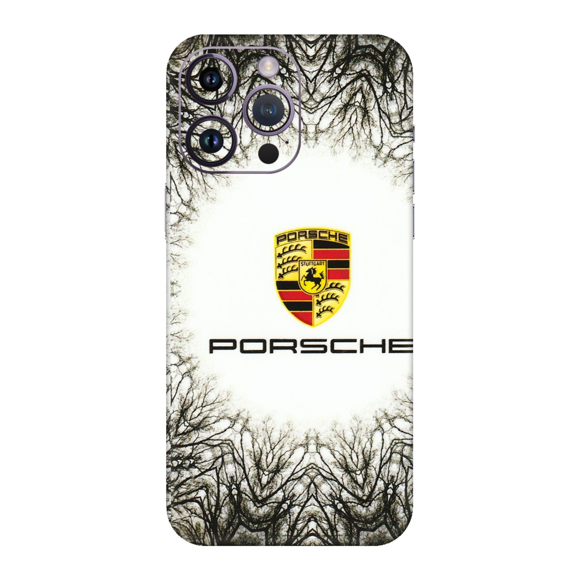 Apple iPhone Skins (All Models) - Porche Classic - 3D Embossed Finish (L-51) iPhone 14 Pro