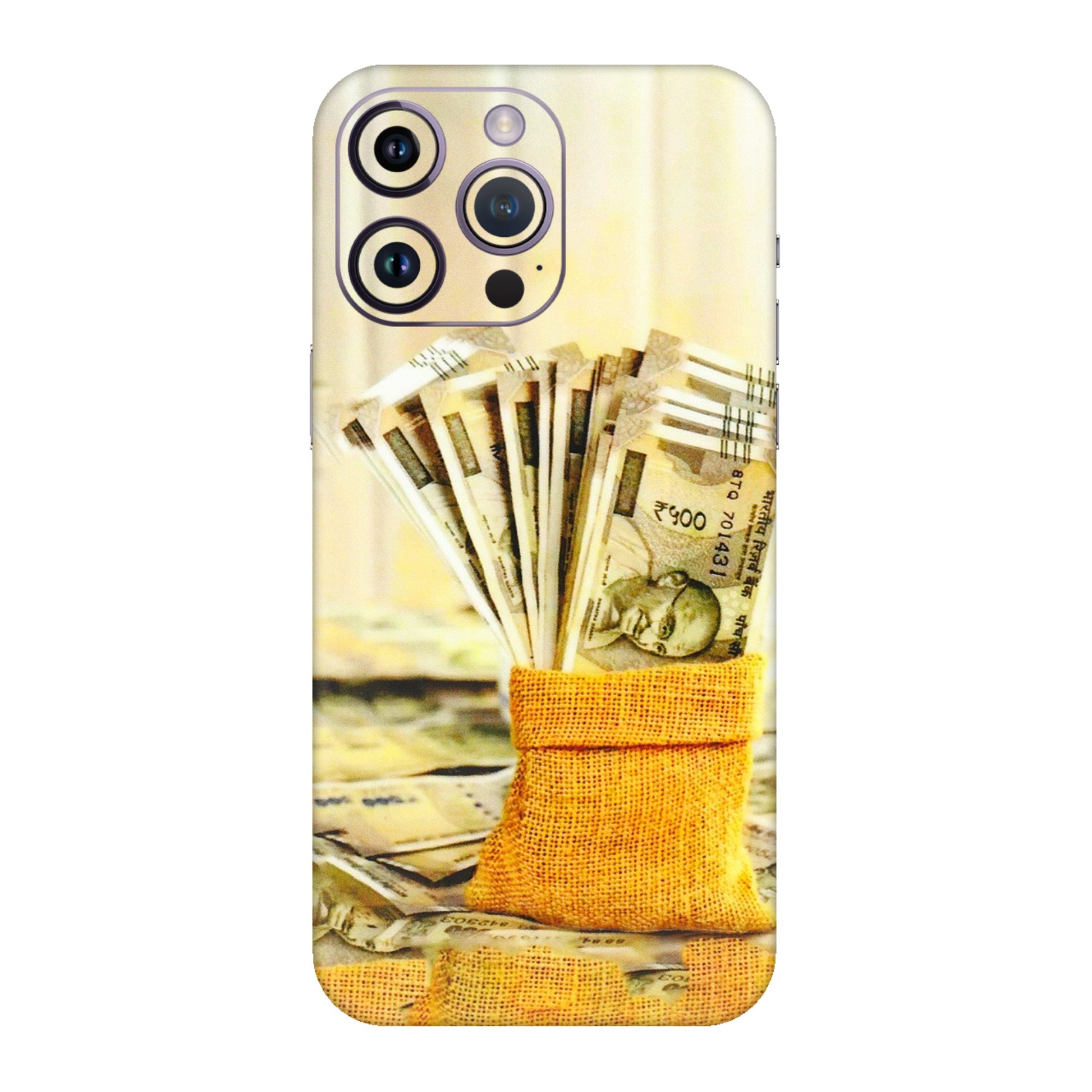 Apple iPhone Skins (All Models) - Show Me The Money - 3D Embossed Finish (L-52) iPhone 14 Pro
