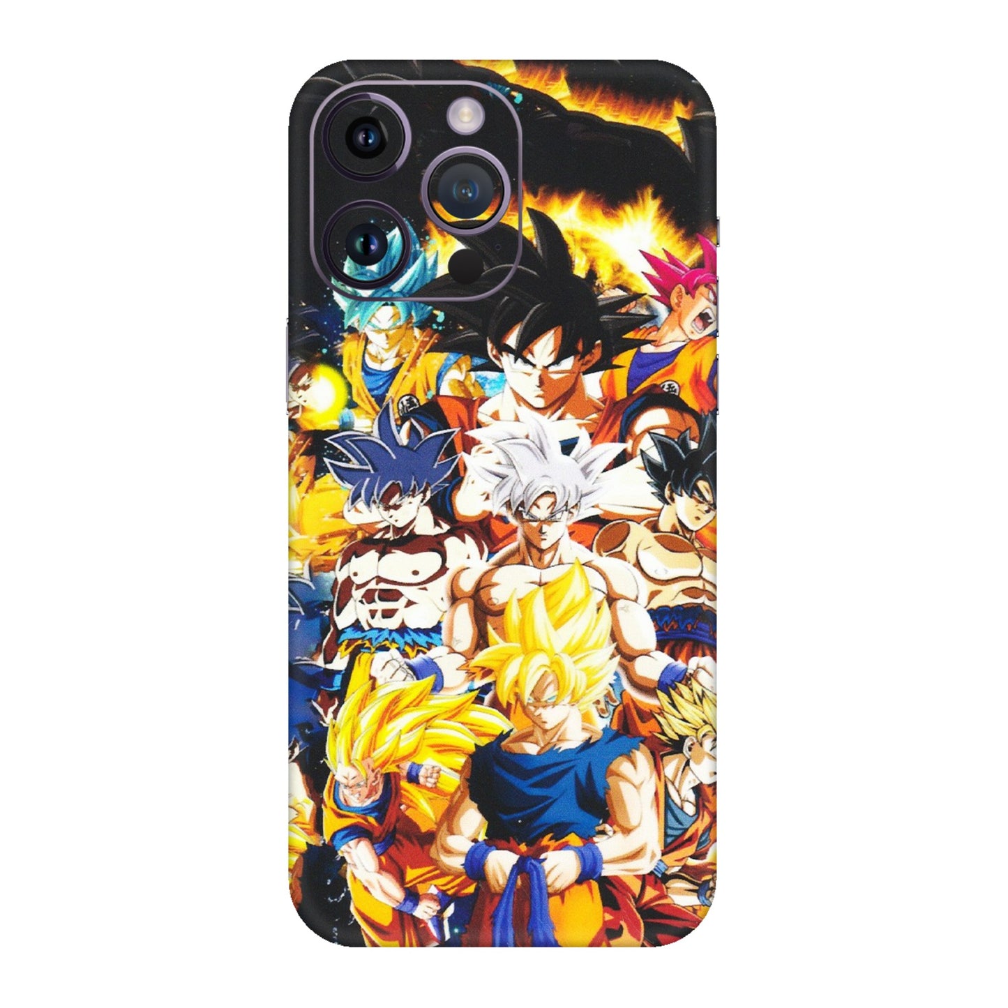 Apple iPhone Skins (All Models) - Ultimate Dragon Ball Z - Matte Finish (M-100) iPhone 14 Pro