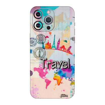 Apple iPhone Skins (All Models) - Travel The Wonders - Matte Finish (M-108) iPhone 14 Pro
