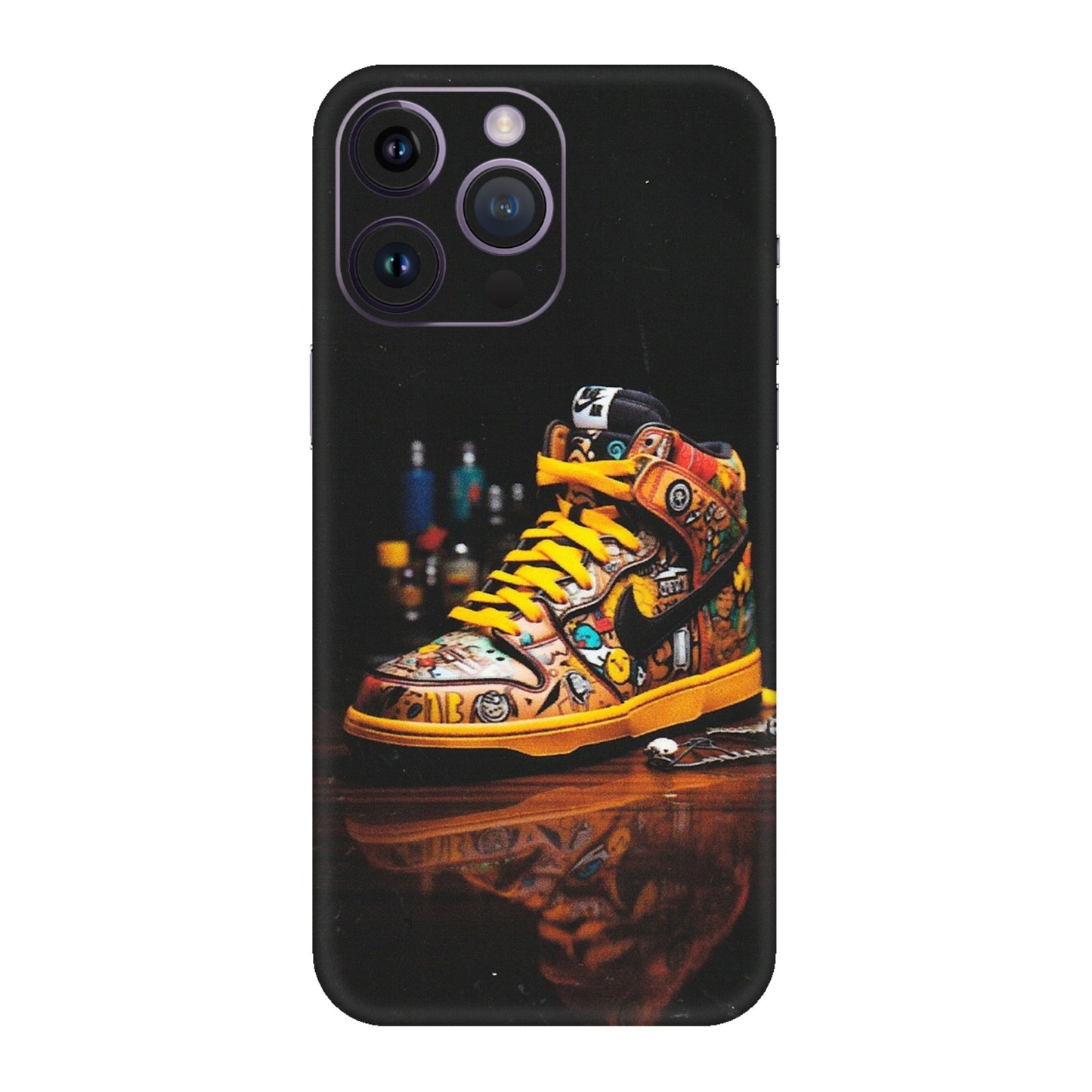 Apple iPhone Skins (All Models) - Nike Air Jordan Lover - Matte Finish (M-137) iPhone 14 Pro