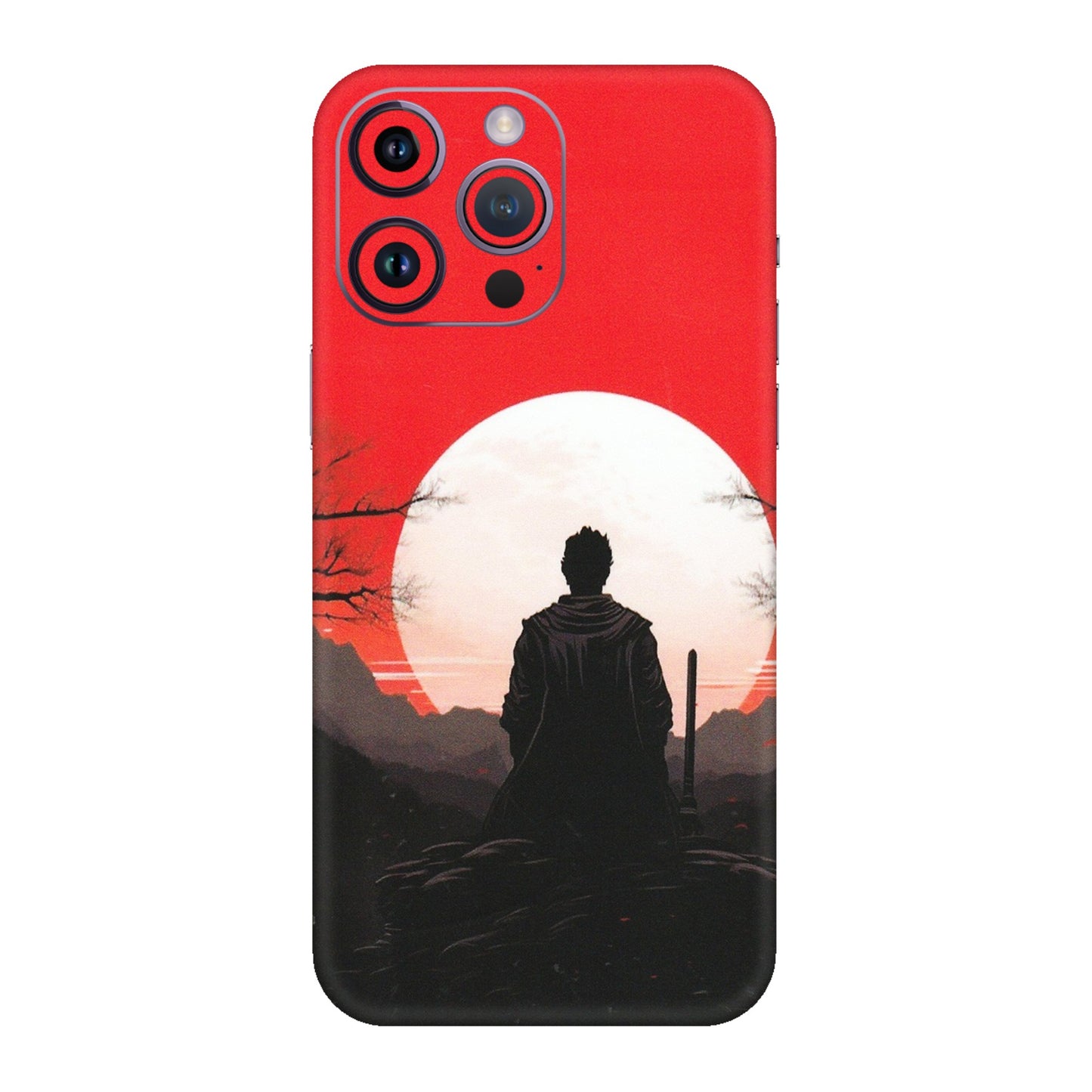 Apple iPhone Skins (All Models) - Samurai Anime - Matte Finish (M-141) iPhone 14 Pro