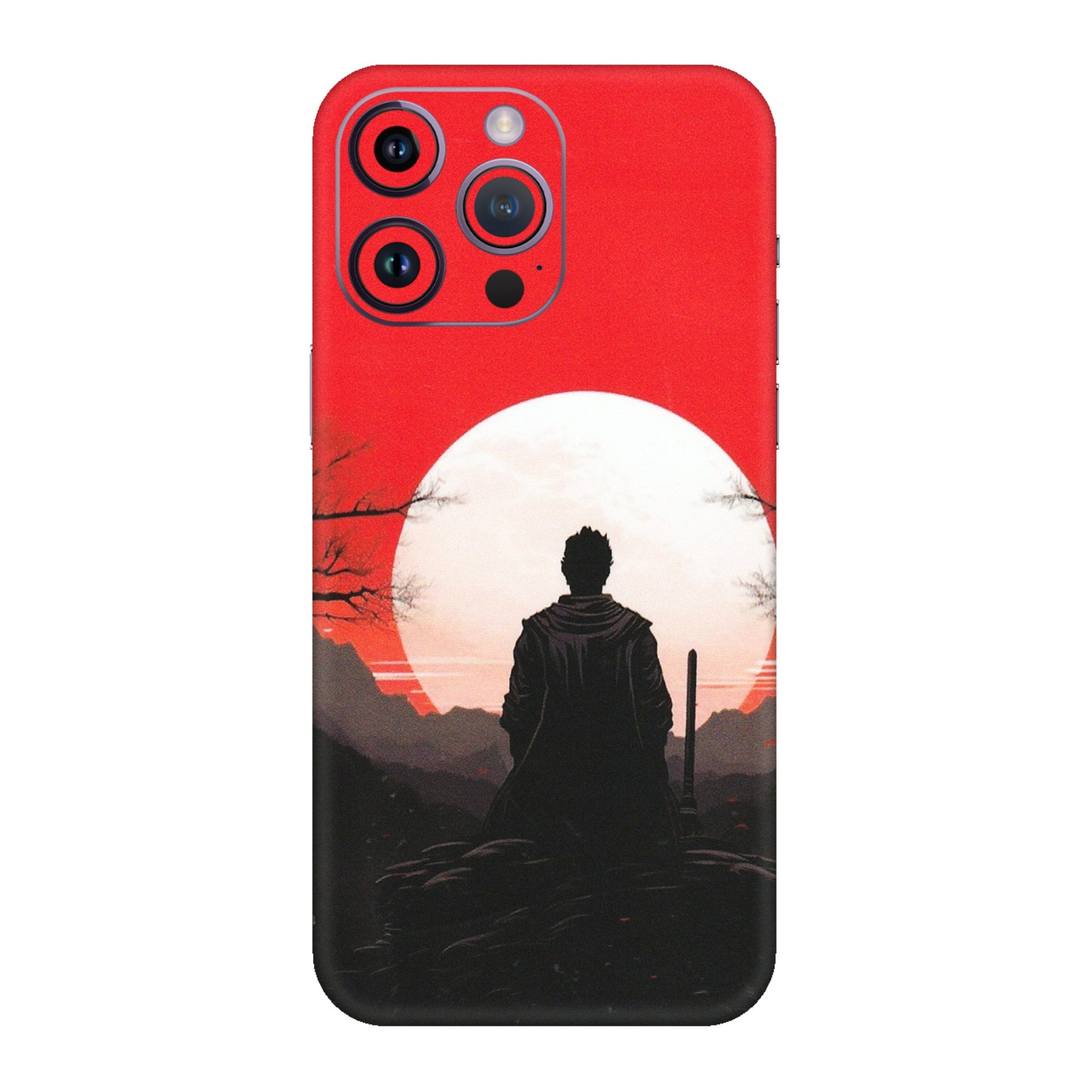 Apple iPhone Skins (All Models) - Samurai Anime - Matte Finish (M-141) iPhone 14 Pro