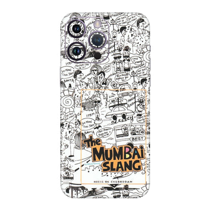 Apple iPhone Skins (All Models) - The Mumbai Slang - Matte Finish (M-142) iPhone 14 Pro