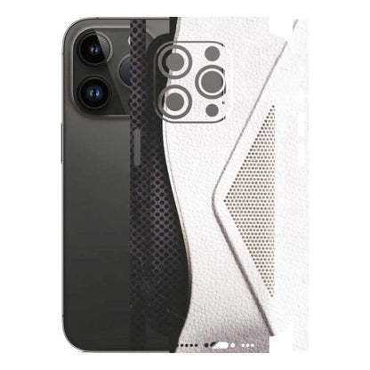 Apple iPhone Skins (All Models) - Black And White Iconic Convoy - Matte Finish (M-149) iPhone 14 Pro