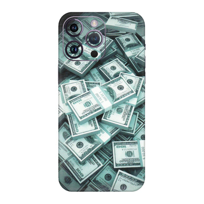 Apple iPhone Skins (All Models) - Hundred Dollar Bill - Matte Finish (M-162) iPhone 14 Pro