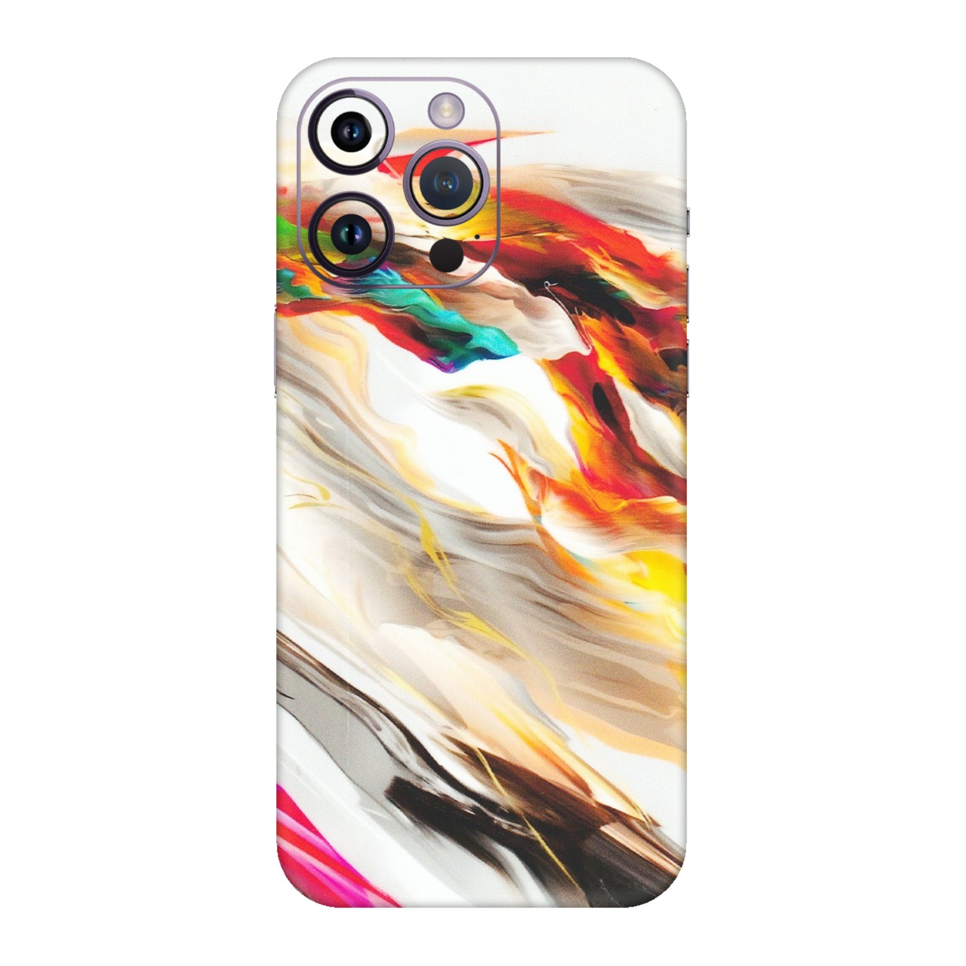 Apple iPhone Skins (All Models) - Acrylic Paint - Matte Finish (M-166) iPhone 14 Pro