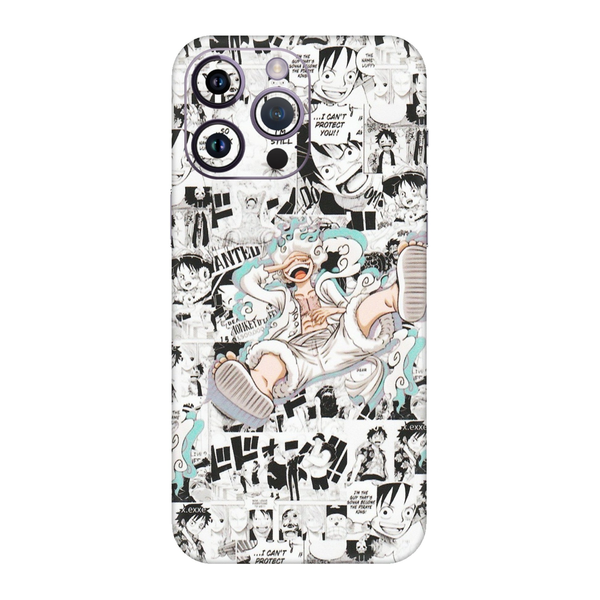 Apple iPhone Skins (All Models) - One Piece Comic - Matte Finish (M-168) iPhone 14 Pro