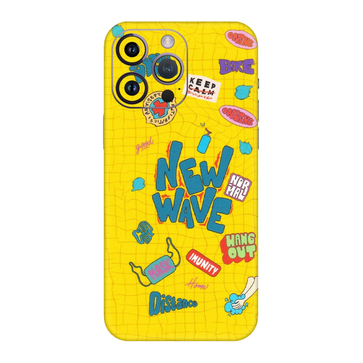 Apple iPhone Skins (All Models) - New Wave Life - Matte Finish (M-17) iPhone 14 Pro