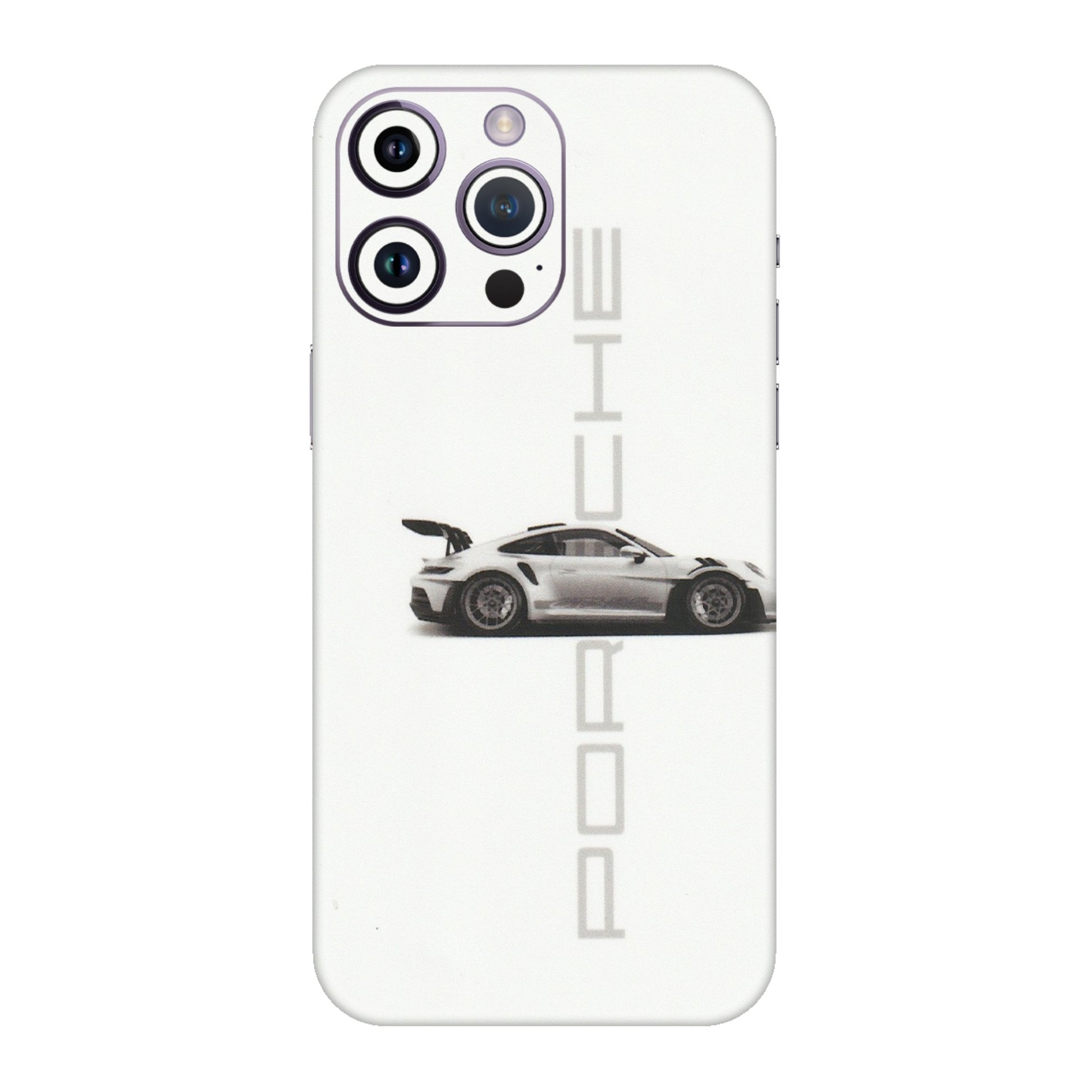 Apple iPhone Skins (All Models) - Porche Car Lover - Matte Finish (M-31) iPhone 14 Pro