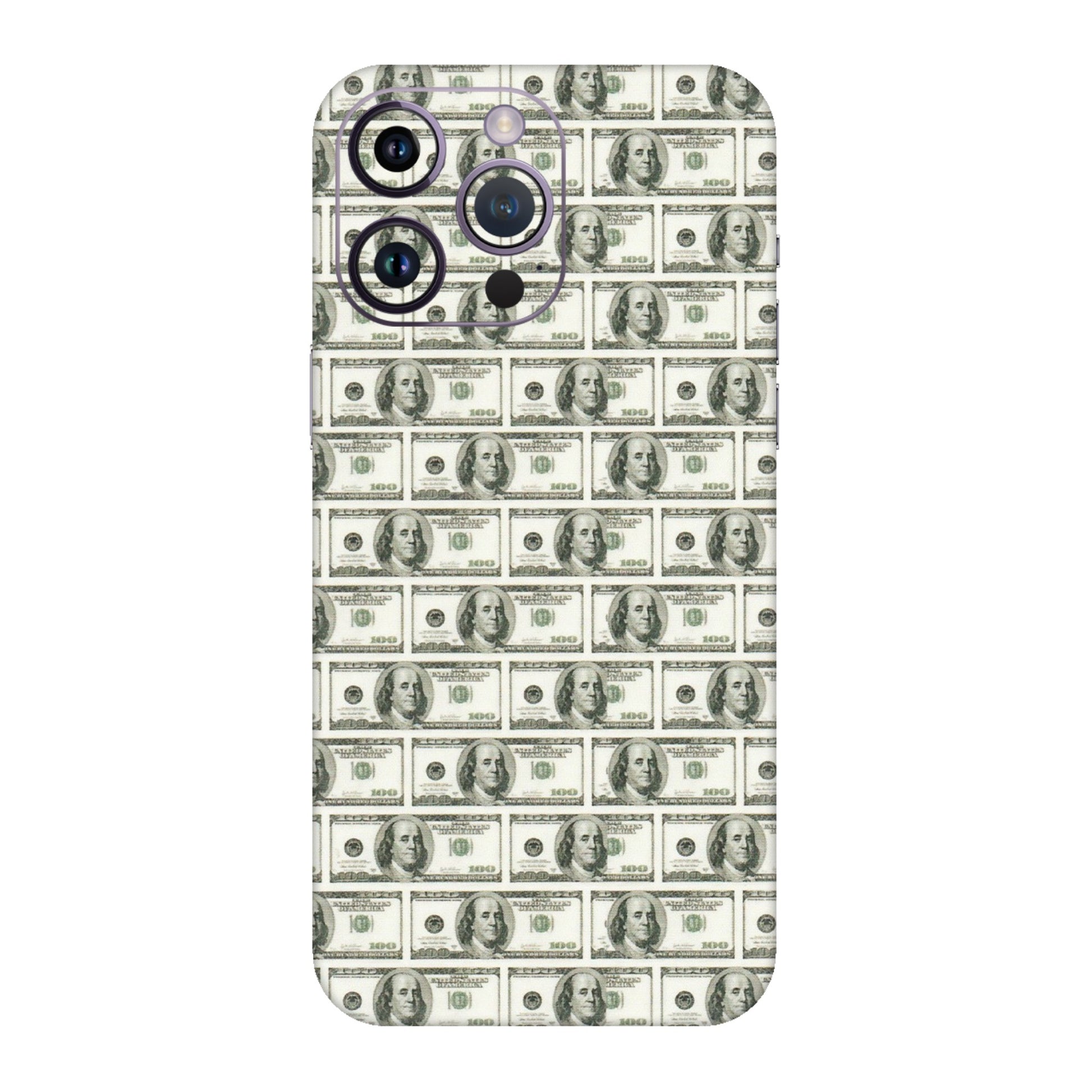 Apple iPhone Skins (All Models) - I Love Dollars - Matte Finish (M-40) iPhone 14 Pro