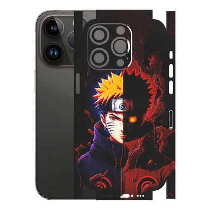 Apple iPhone Skins (All Models) - Naruto X Evil - Matte Finish (M-70) iPhone 14 Pro