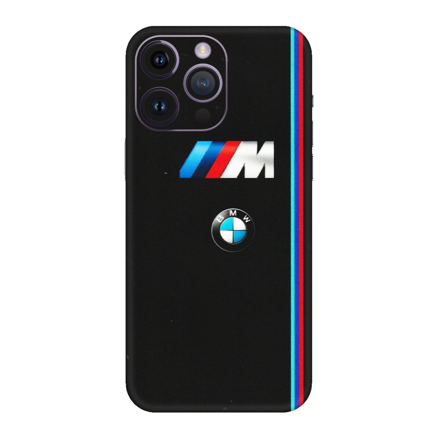 Apple iPhone Skins (All Models) - Styling With Black BMW - Matte Finish (M-74) iPhone 14 Pro