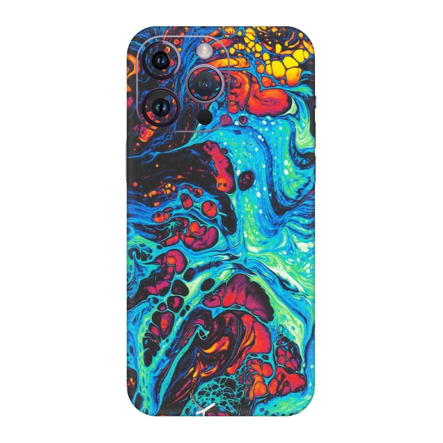 Apple iPhone Skins (All Models) - Majestic Galactic Marbel - Matte Finish (M-85) iPhone 14 Pro